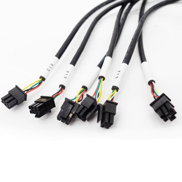 Silver Plated Wire Conducted Electrical Wiring Harness for Custom Auto Cable Loom Assembly
