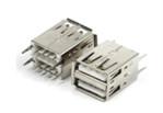 Buy cheap Usb Connector USB-AF180° Double layer inserting plate length right angle product