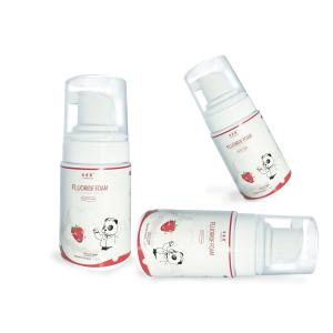 CE Approved 120ml Dental Fluoride Foam With Strawberry Flavor