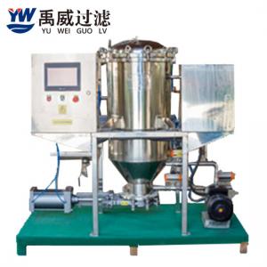 China Fully Automatic Candle Type Filter Housing Controlled By PLC on sale