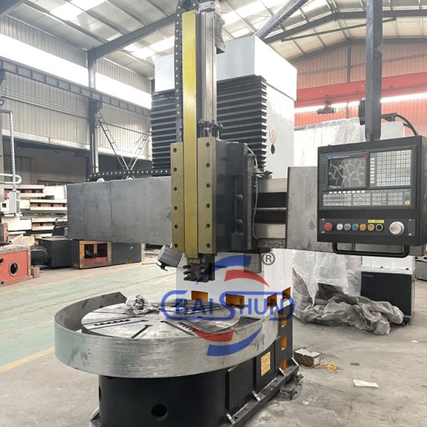 Large Heavy Duty Vertical Cnc / ManualLathe Machine For Metal Cutting Cast Iron