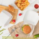 Burger Take Out Box, Disposable Clamshell Food Containers With Lids, To Go