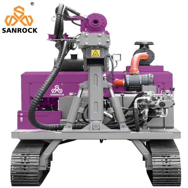 Highway Guardrail Piling Machinery with 6000 KG Capacity and 30m Drilling Depth