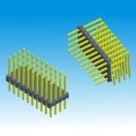 2.00mm PCB Pin Header Four Row Straight Right Angle