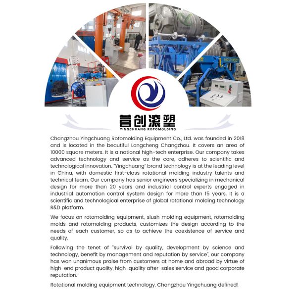 Yingchuang Roto Rock And Roll Rotomoulding Machines for Pleasure Boat