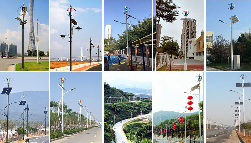 600w Maglev Wind Generator Wind Turbine Generator Vertical Axis Red Blue Color