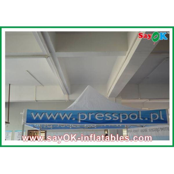 Pop Up Sports Tent Fire Resistance Folding Tent Aluminum / Iron Frame Oxford Cloth