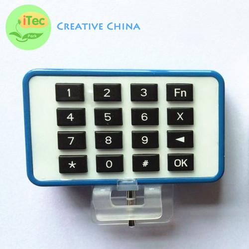 Quality Mobile Card Reader with Pinpad iTec-50633P16 Smart Card And Magnetic mobile Card Reader for sale