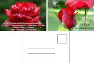 China 3D Changing Pictures Anniversary Birthday Wedding Card 3D Printing Images on sale