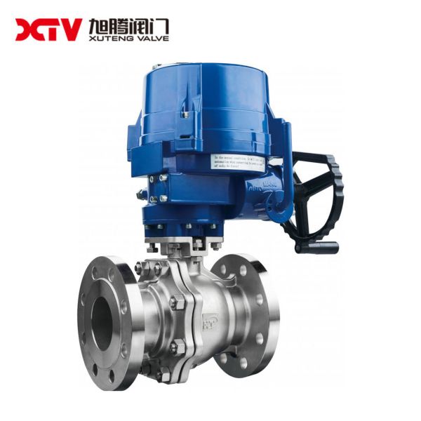 Customized Request Xt Stainless Steel High Platform Flanged Floating Ball Valve PN16