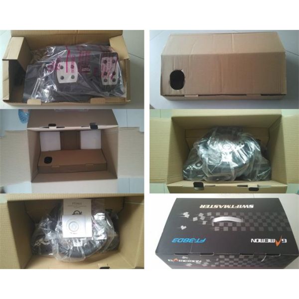 Multi Platform Video Game Computer Steering Wheel With Foot Pedal FOR PC Direct-X X-INPUT P2 P3
