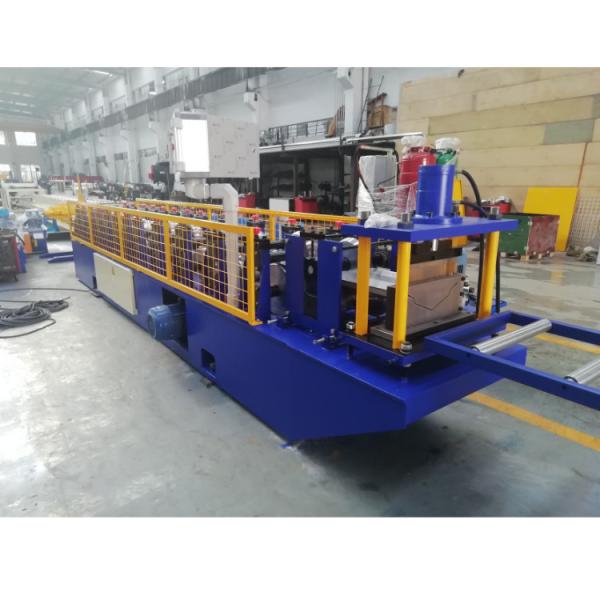 Quality Automatic Customized 0.8mm PPGI Aluminium Roof Gutter Profile Making Machine for sale