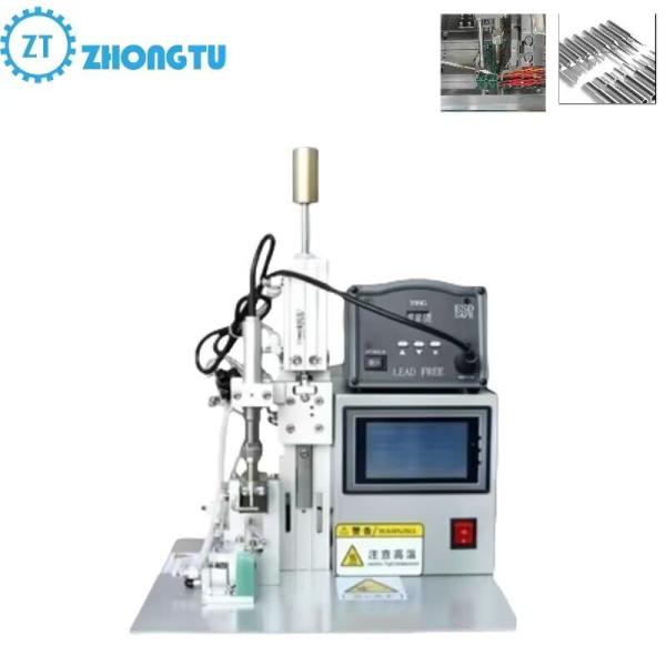 Quality Good Quality Semi-Auto Wire Soldering Machine for Earphone Head Aviation Plug for sale