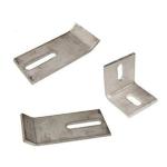 Secure Screw Fixing Curtain Wall Hardware Connection For Customizable Rise And