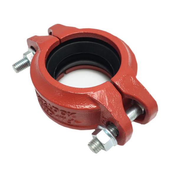 Quality Ductile Iron Female Grooved Flexible Coupling PN25 for sale
