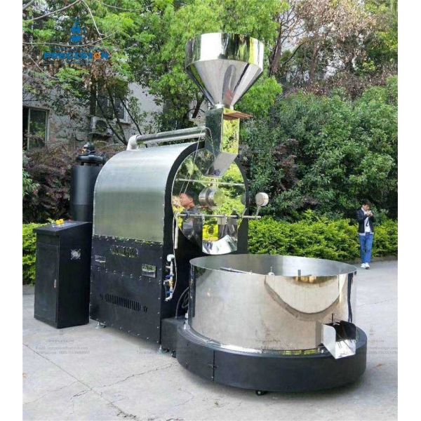 Automatic Coffee Roasting Machine 120KG Capacity Coffee Bean Roaster