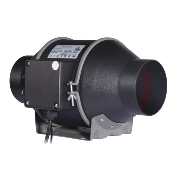 100~240V Low Noise 4 Inch EC With Smart Variable Speed Controller In-line Duct
