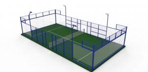 China Customized Latex Padel Tennis Court For Outdoor Sport Game on sale