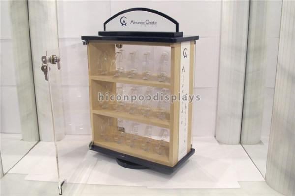 Quality Polished Counter Display Racks 30 Pieces Of Clear Acrylic Bracelet Watch Display Showcase for sale