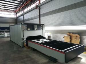 Buy cheap 2000W Fiber CNC Laser Cutting Machine Double Driving Synchonous Technology product