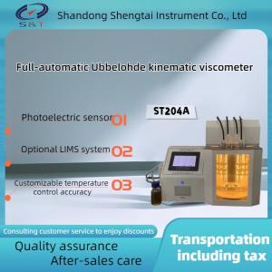 Buy cheap ST204A Fully automatic Ubbelohde viscosity tester (relative method) audit tracking function Account Layering product