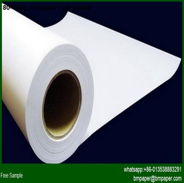 Quality 58 60 64g LWC Light Weight Coated Art Paper for Printing for sale