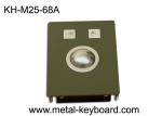 Laser Pointing Industrial Panel Mount Trackball Mouse , IP65 Rate Rugged