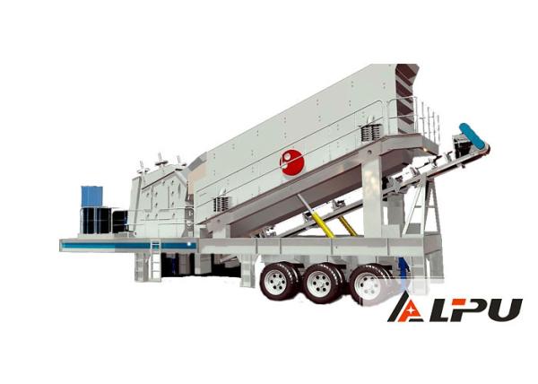 Quality High Efficiency Hard Stone Mobile Crushing Plant , Impact Crusher Station for sale