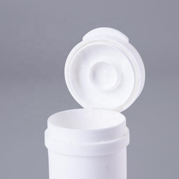 Quality Effervescent Tablet Packaging Customized Printing Flip Top Lid Design and 6 Color Printing for Effervescent Tablets for sale