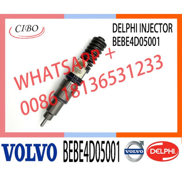 4 Pin Excavator engine parts BEBE4D05001 BEBE4D17001 Diesel Fuel Injector 16650-00Z1B for VOL NISSAN 12 LITRE