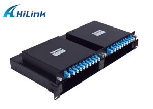 Buy cheap 18 Channels WDM Solution CWDM MUX 1U Racks SC FC LC APC UPC PC product