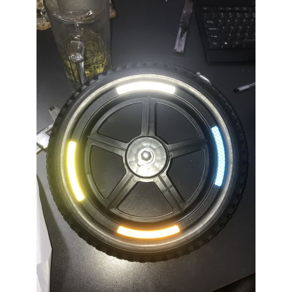 ISO9001 Coloful Bicycle Reflective Stickers High Brightness