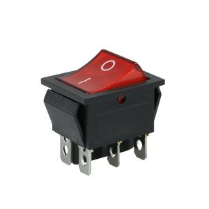 Buy cheap Small Boat Rocker Switch Dpst On Off Snap In 16a 250v/20a 125v 4 Pin Ac Switch Red product