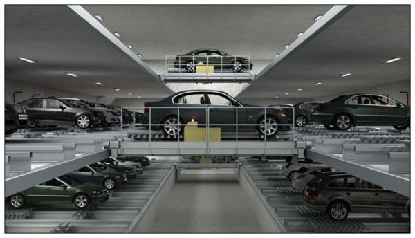 Quality Five Level Conveyor Car Automatic Parking System Car Stack Parking System for sale
