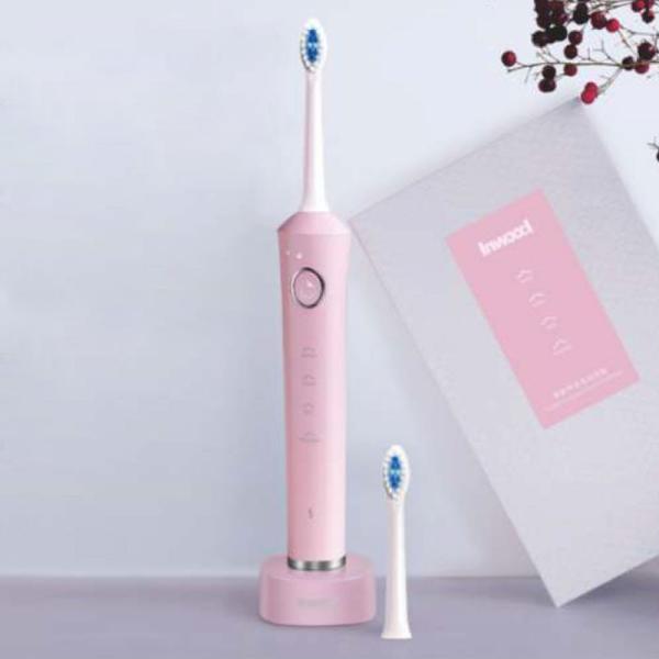 Quality Electric toothbrush replaceable intelligent timer powered by acoustic technology waterproof rechargeable toothbrush for sale