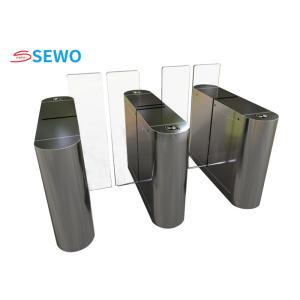 Buy cheap Fully Automatic Pedestrian Sliding Turnstile Barrier Gate Access Control product