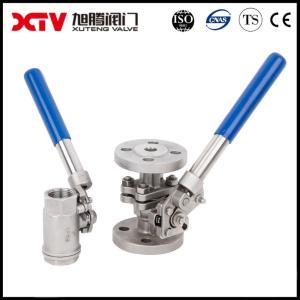 China Dead Man Handle Control Spring Return Ball Valve in Manual Driving Mode for Long-Term on sale