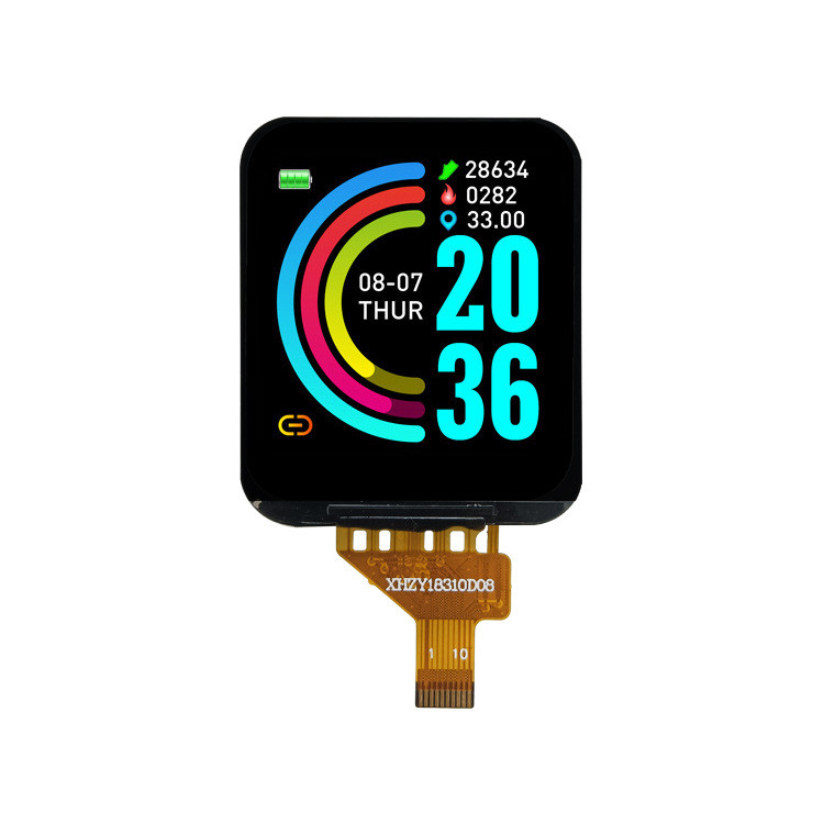 1.83 Inch LCD TFT Display, 240X284 resolution, 15 Pins 4 Wire SPI Interface, NV3030B Driving IC