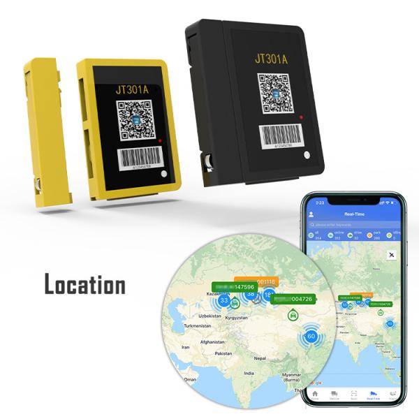 Live Time Container GPS Tracking Device Door Open / Close Alarm Tape Easy