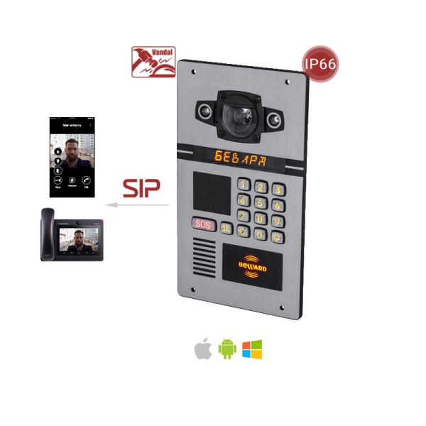 Quality ONVIF Apartment Video Intercom Smart Home Security System With Keypad for sale