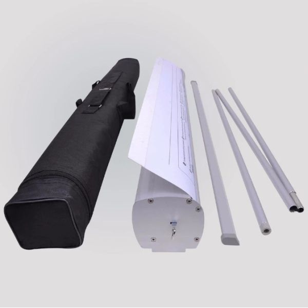 Free Print Roll Up Advertising Banners Scrolling Luxury For Products Promotion