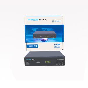 China FREESAT V7 Terrestrial DVB-T/T2 1080P Full HD satellite receiver support LCN on sale