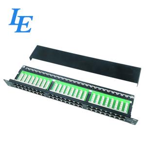 Buy cheap 19'' FTP 48 Port 2U Cat6 Patch Panel For Lan Cabling Network product