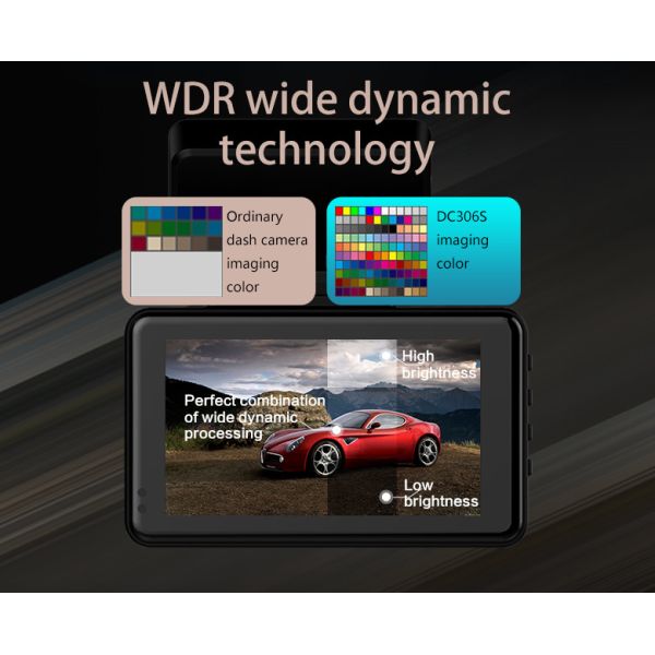 140 Degree Parking Monitoring 1080p Car Recorder G Sensor Full HD Dash Cam