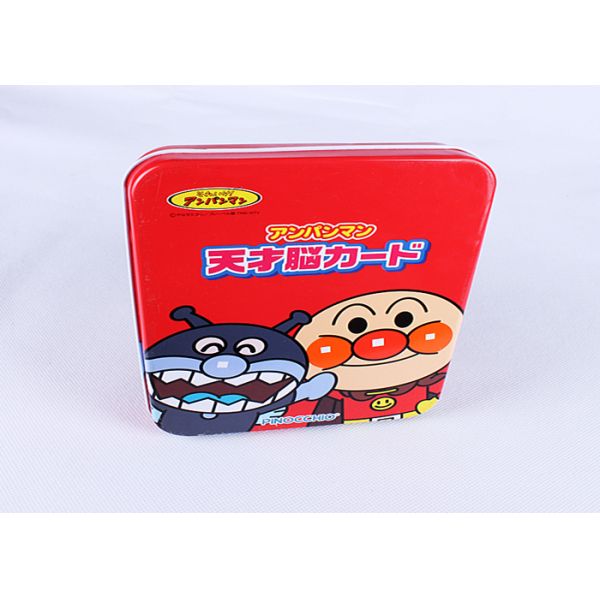 160*120*30mm Tinplate Printed Tin Boxes Rectangular Metal For Gifts Packaging