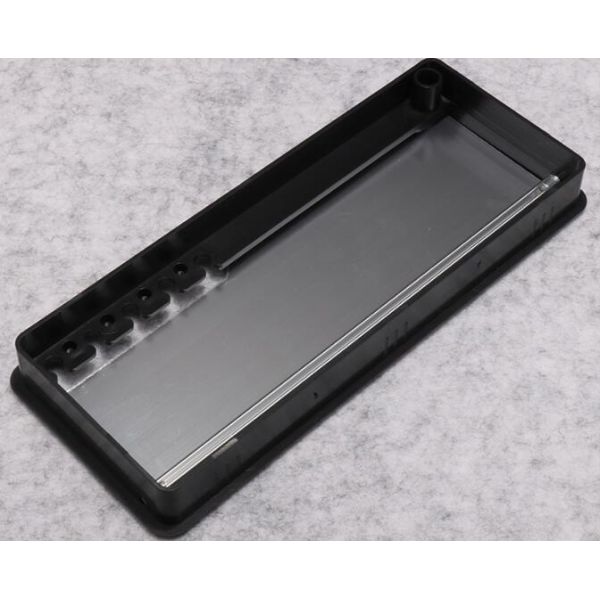 Soft closing cable management box / Desktop power cable cover