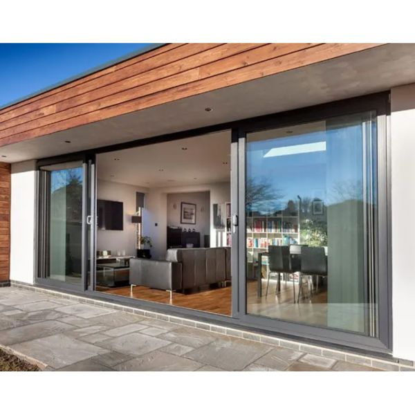 Thermal Break Lift And Slide Doors With 1.4mm Aluminum Wall Thickness