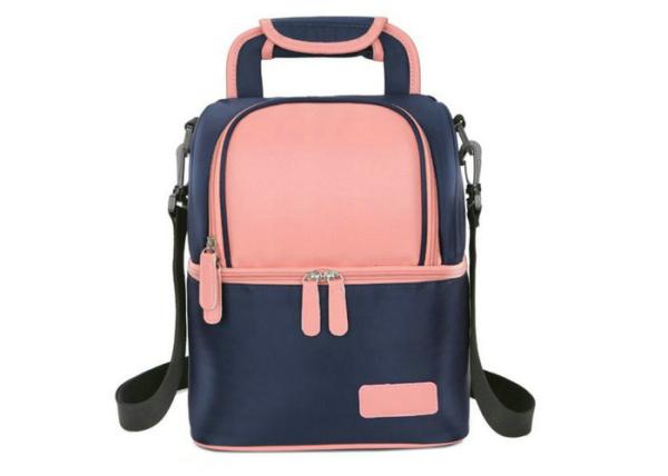 Quality Women's Trendy School Backpacks , Double Layer Backpack Lunch Cooler for sale