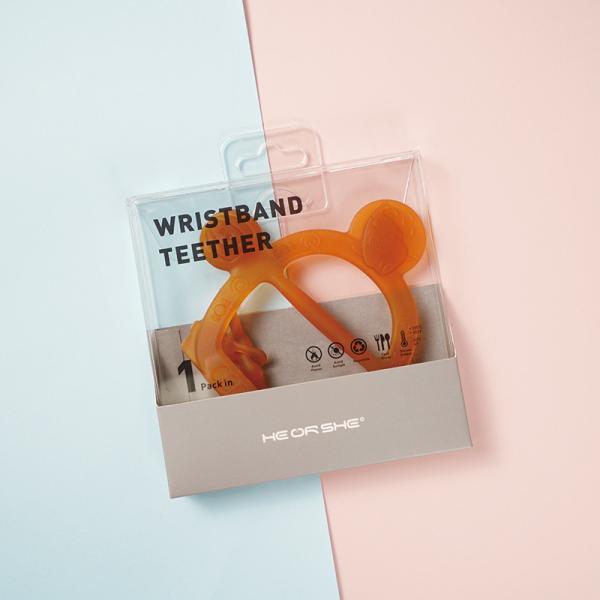 Quality Eco Friendly Antibacterial Non Dropping Watch Wristband Teether for sale