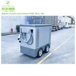 Portable ev dc fast charging station 20kW 40kW 60kW 120kW build in lithium